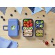 Boite repas enfant bleu infinity