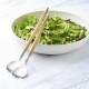 Couverts à salade en bois d'Acacia et Inox