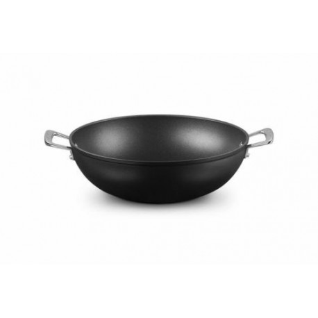 Wok Les Forgées aluminium ø 32 cm