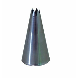 Douille cannelée D6 6 dents inox