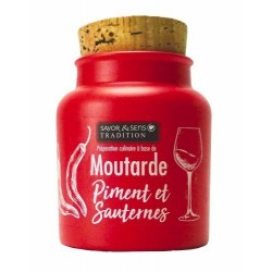 Moutarde au piment d'Espelette et Sauternes