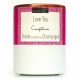 Confiture de fraise au champagne