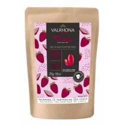 Fèves Inspiration fraise 250 g Valrhona