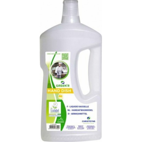 Liquide vaisselle plonge Ecolabel Green'R 1l