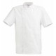 Veste polycoton m. courtes blanche t3