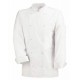 Veste blanche polycoton m. longues t6