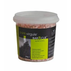 Sciure bois de cedre pour fumoir 250g