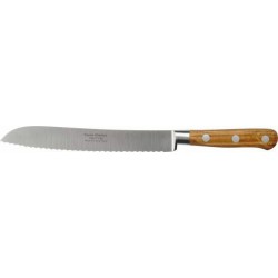 Couteau à pain Tradi'chef bois de chêne 23 cm