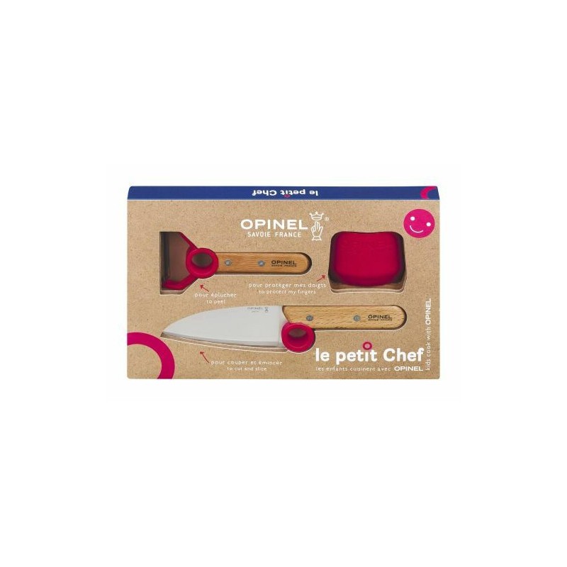 Coffret Le Petit Chef Bois Opinel