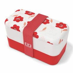 Boite repas rectangulaire poppy 19x10x11cm