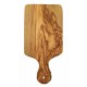 Planche à découper bois d'olivier avec poignée 31 cm
