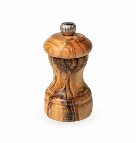 Moulin à poivre « Champignon » en bois d'olivier - Mécanisme inox