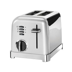 Toaster 2 tranches gris perle