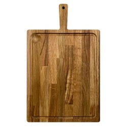 Planche à découper bois de chêne 46x28,5x1,5cm