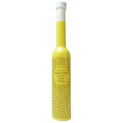 Huile d'olive saveur citron et thym 20 cl