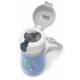 Bouteille iso enfant bleue dino