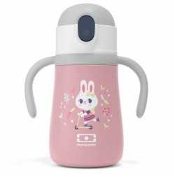 Bouteille iso enfant rose Bunny