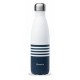 Bouteille isotherme marinière bleu 50 cl