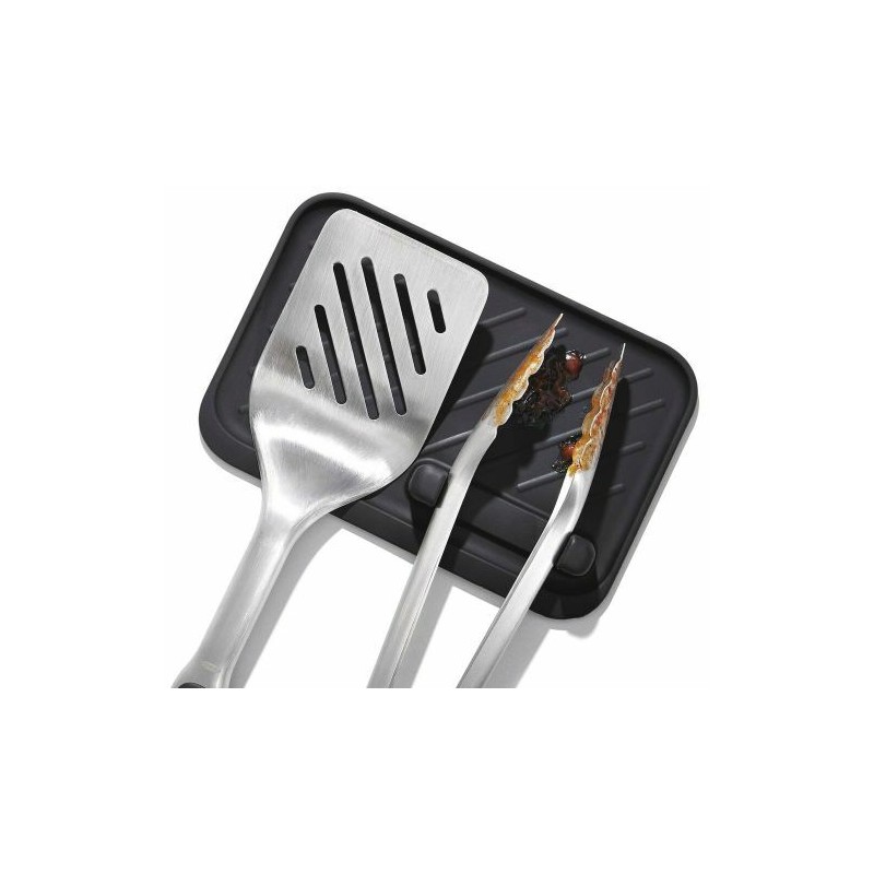 Set de 2 ustensiles pour barbecue spatule et pince