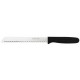 Couteau à pain manche noir 30 cm