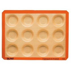 Moule à tartelette 12 empreintes Silpat