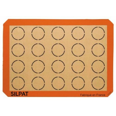 Toile de cuisson macarons Silpat 42 x 29,5 cm