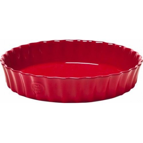 Tourtière haute céramique cerise ø 28 cm