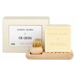 Coffret brosse à ongles et savon tradition