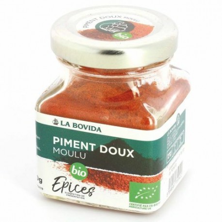 Piment doux moulu bio