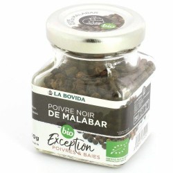 Poivre noir de malabar bio