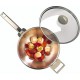 Wok inox Cristel Casteline 24 cm poignée amovible