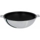 Wok inox antiadhérent amovible Casteline ø 28 cm