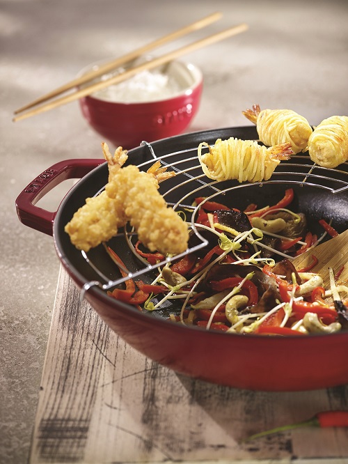 lavage wok brulé