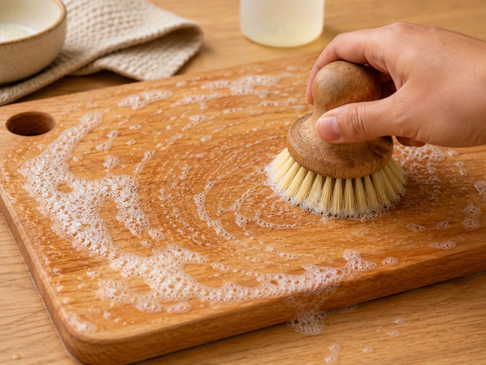 entretenir sa planche &agrave; d&eacute;couper bois