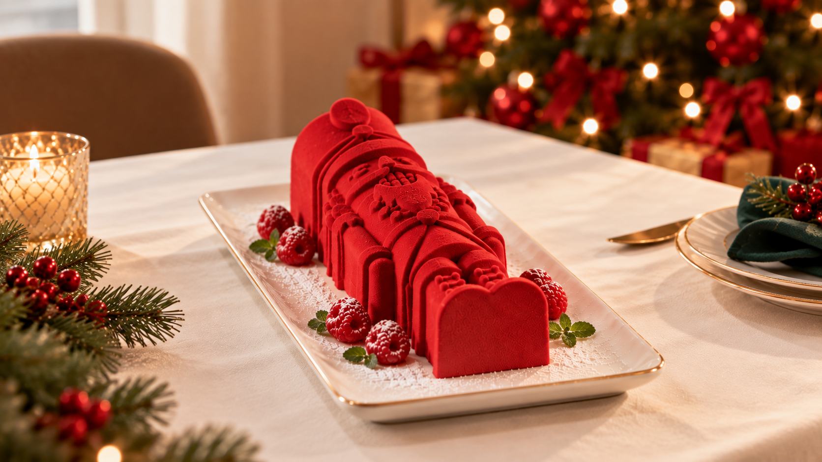 B&ucirc;che f&egrave;ves de tonka et noix