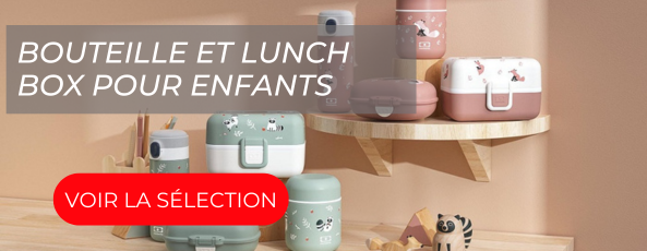 bouteille et lunch box enfant