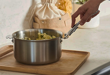 casserole inox
