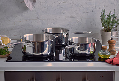 lot casseroles inox