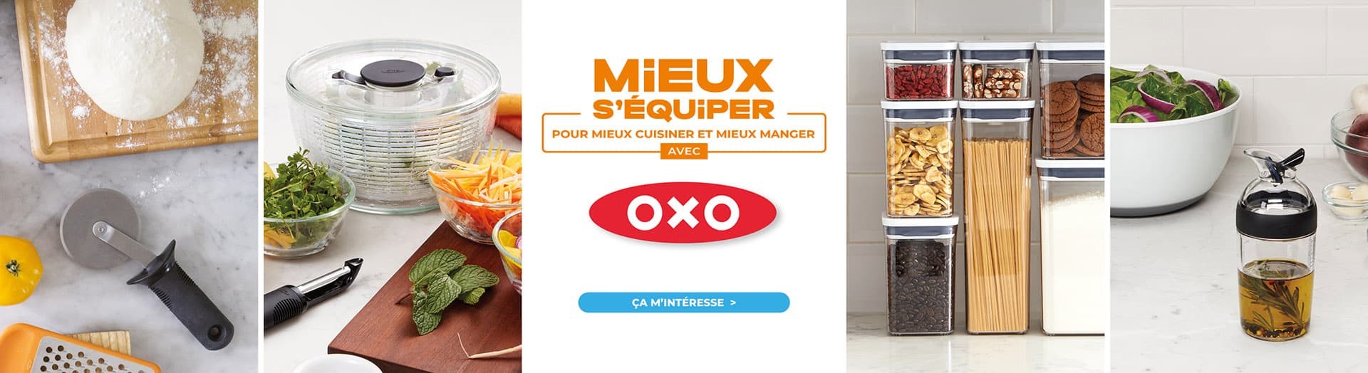 Mieux s'&eacute;quiper pour mieux cuisiner et mieux manger avec OXO