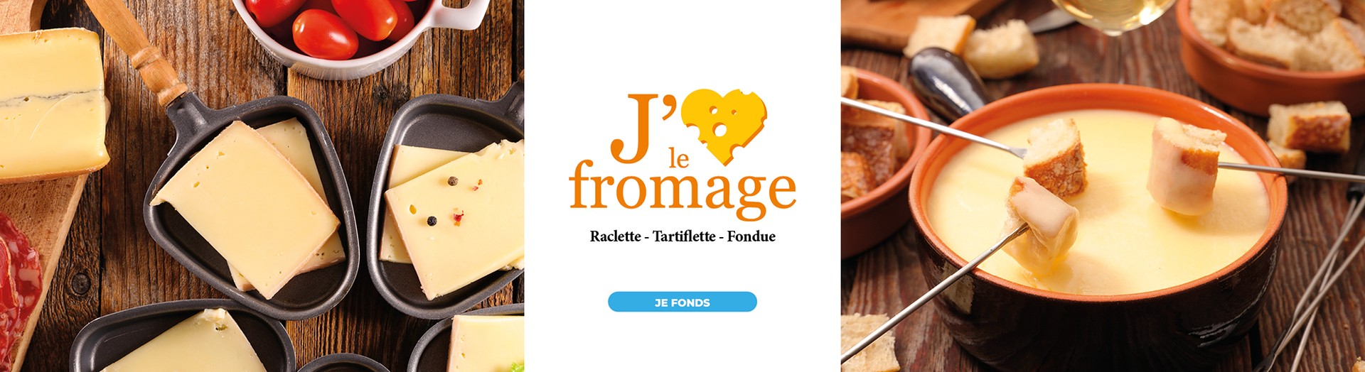 Retrouvez notre sélection de produits pour vos plats d'hiver : raclette, tartiflette, fondue...