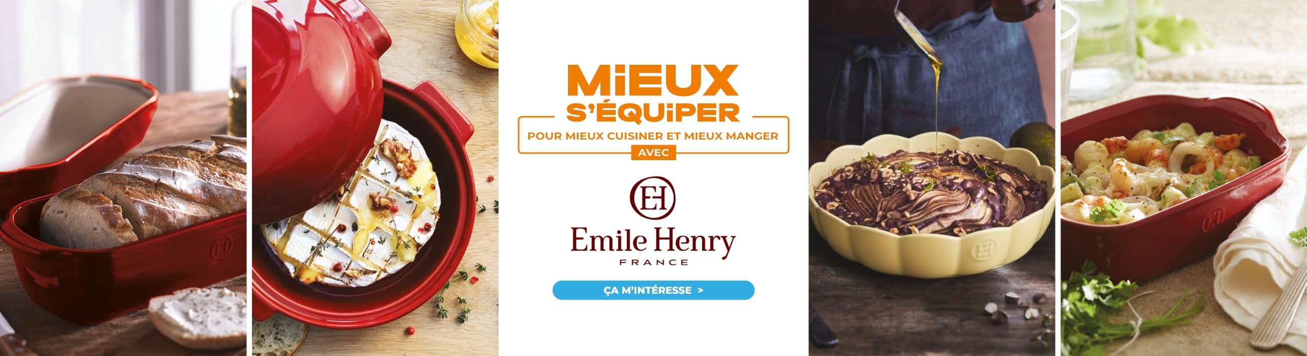 Mieux s'&eacute;quiper pour mieux cuisiner et mieux manger avec Emile Henry
