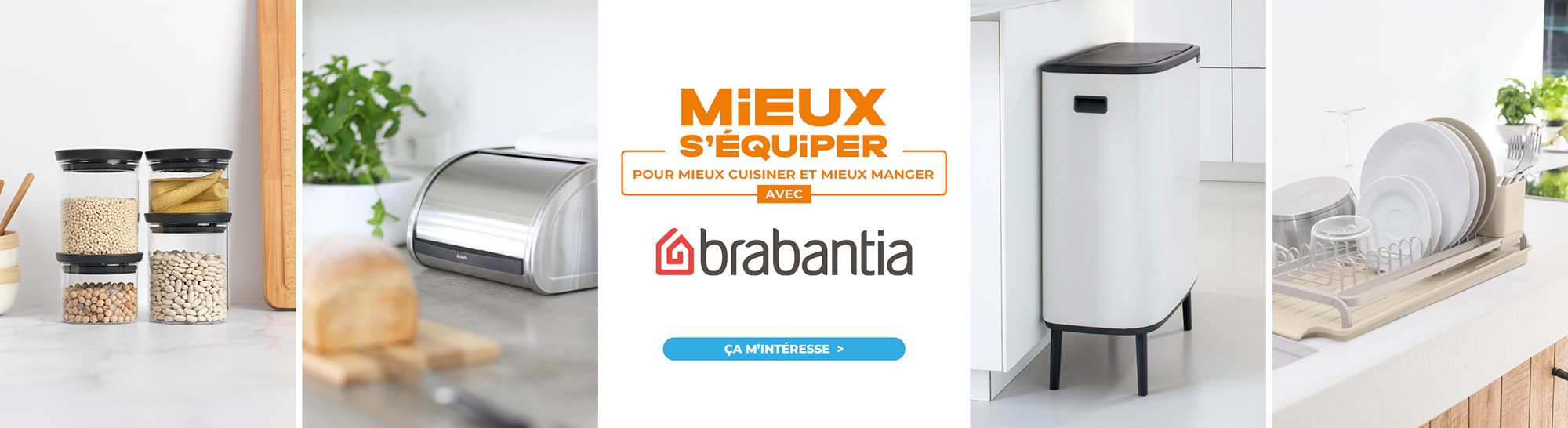 Mieux s'&eacute;quiper pour mieux cuisiner et mieux manger avec Brabantia