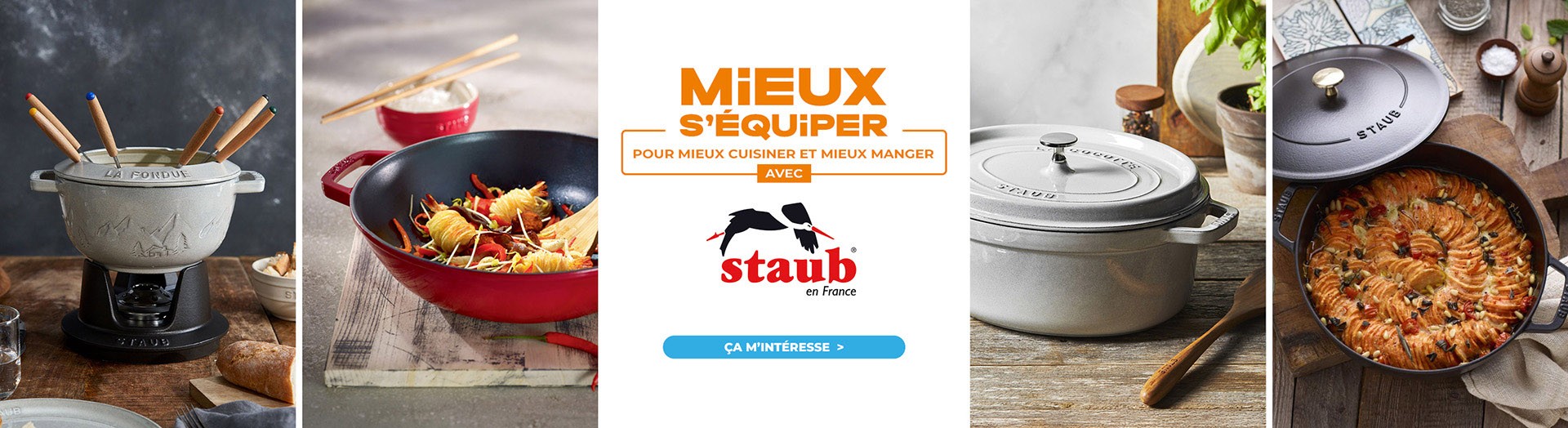 Mieux s'&eacute;quiper pour mieux cuisiner et mieux manger avec Staub